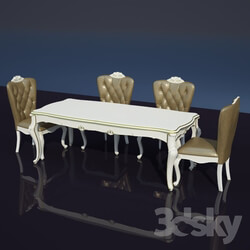 Table _ Chair - Dinner table 