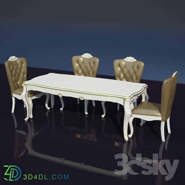 Table _ Chair - Dinner table