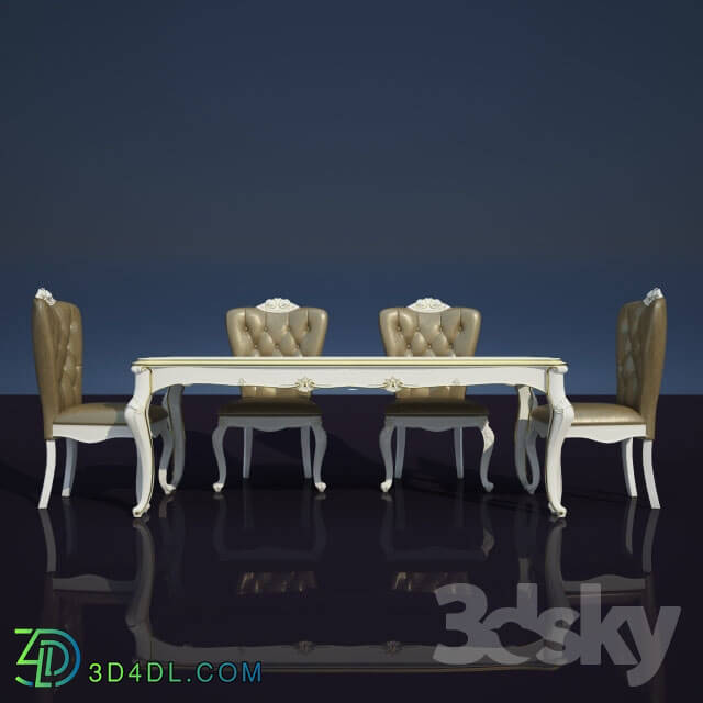 Table _ Chair - Dinner table