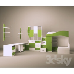 Full furniture set - Children_s furniture 