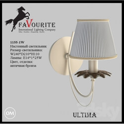 Wall light - Favourite 1197-1W Sconce 