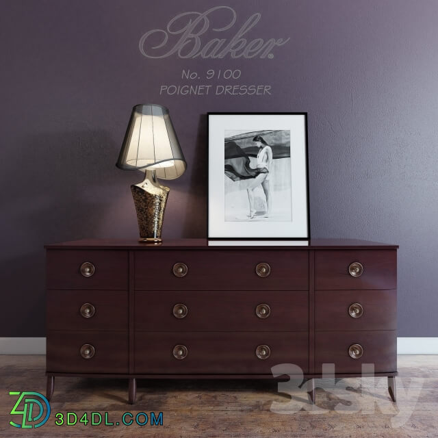 BAKER POIGNET DRESSER No. 9100