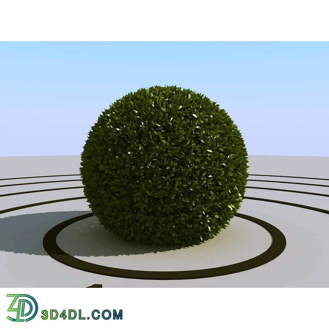 3dMentor HQPlants-01 (039) bush ball