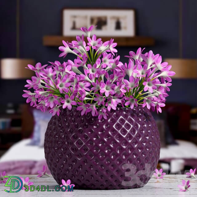Plant - Pink flower vase