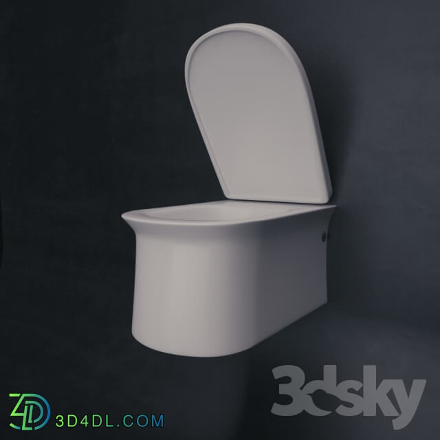 Toilet and Bidet - Gessi Cono Sanitari 45933