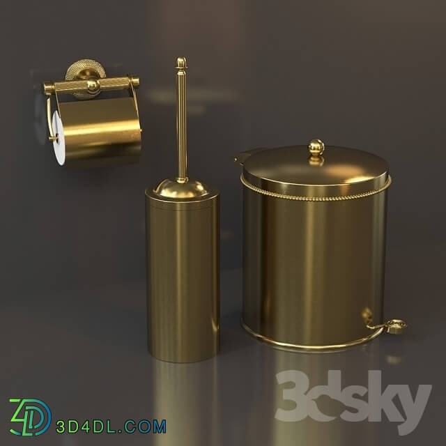 Bathroom accessories - Set for bathrooms Cristal et Bronze
