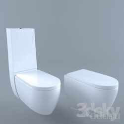 Toilet and Bidet - Newform Essenza 66101 and 66100 