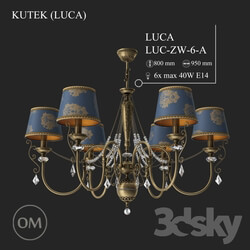 Ceiling light - KUTEK _LUCA_ LUC-ZW-6-A 