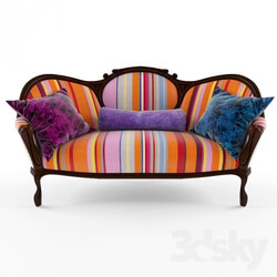 Sofa - classic cherful cauch 