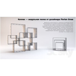 Other - Konnex - modular shelf by designer Florian Gross 