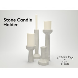 Other decorative objects - Tom Dixon - Stone Candle Holder 