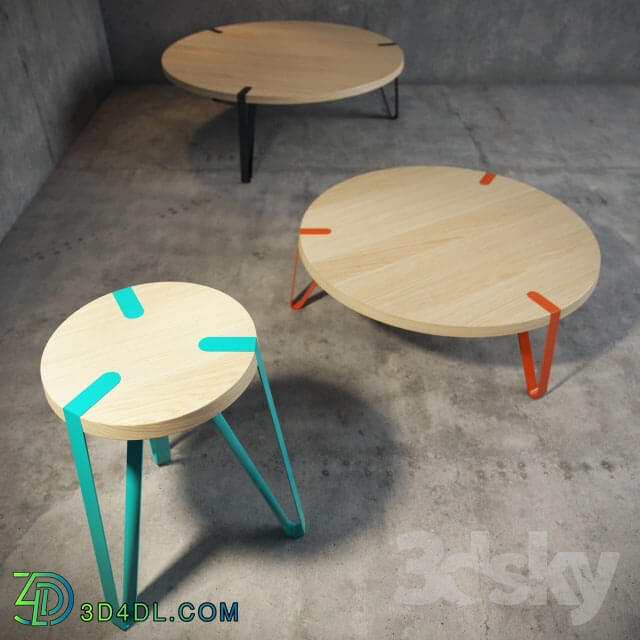 Table - Level Coffee Tables _ by Erik Remmers