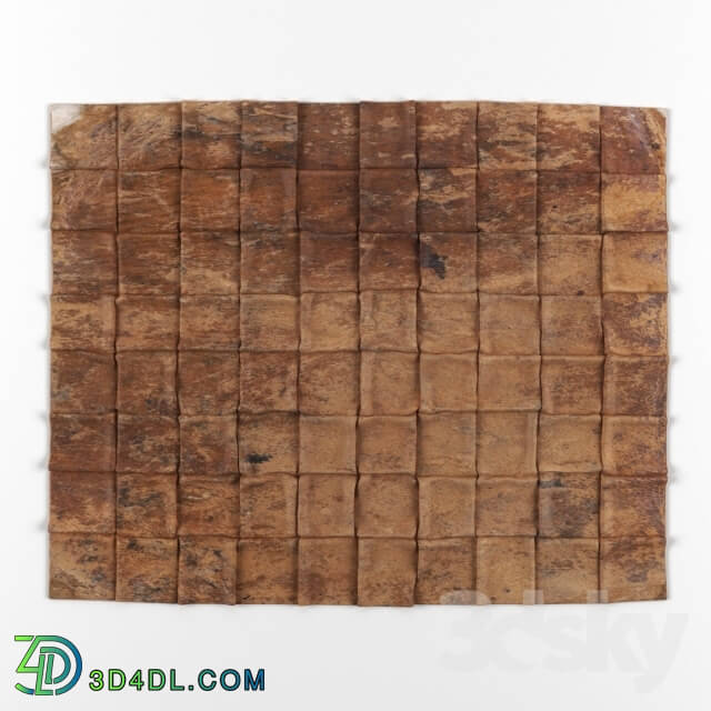 Carpets - Patchwork leather rug
