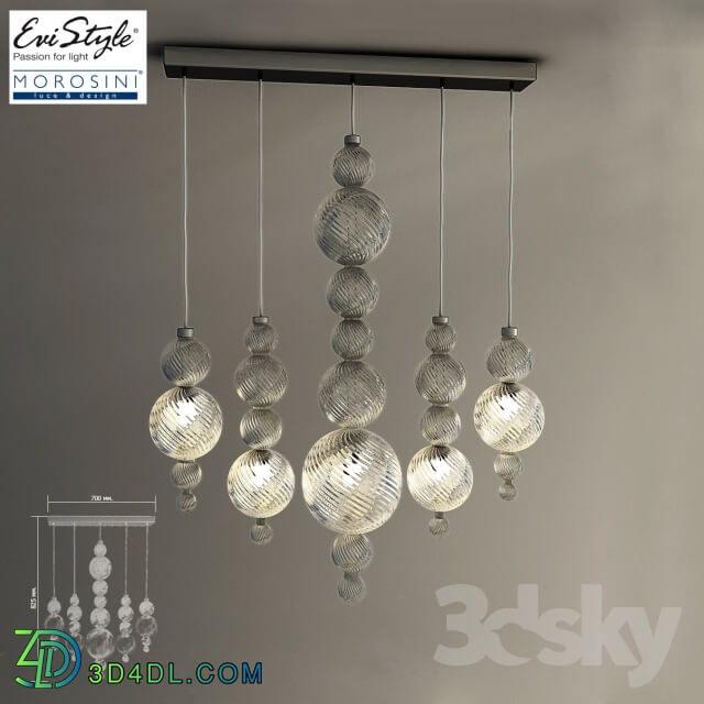 Ceiling light - SAN MARCO linea 5 luci