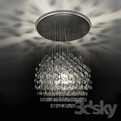 Ceiling light - Chandelier ball Preciosa 