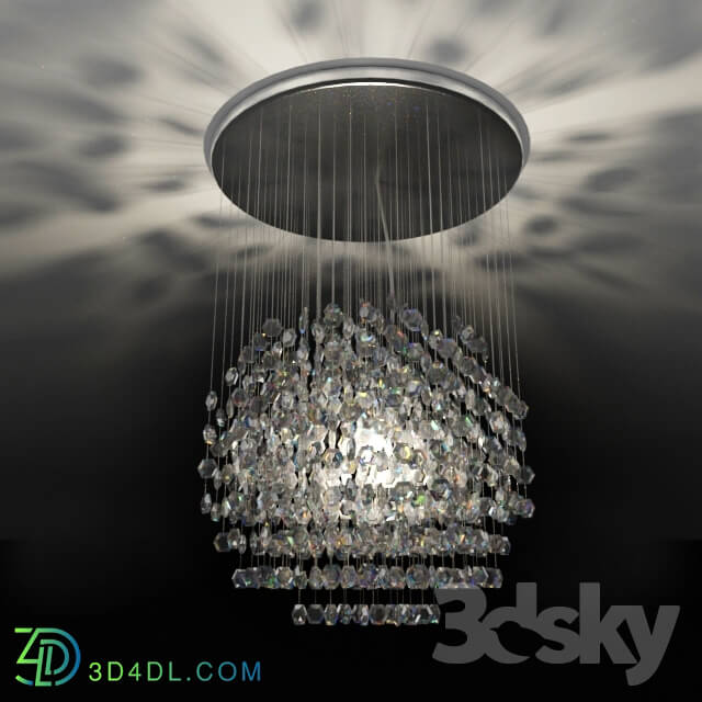 Ceiling light - Chandelier ball Preciosa