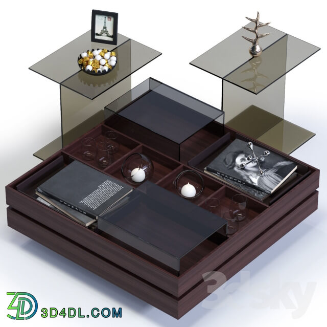 Table - Ditre Italia Coffee Tables Set