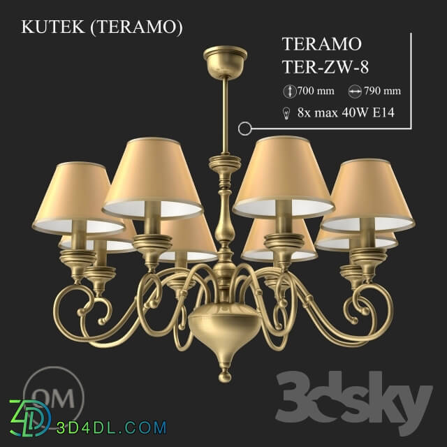 Ceiling light - KUTEK _TERAMO_ TER-ZW-8