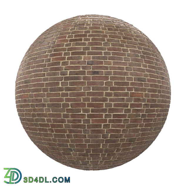 CGaxis-Textures Brick-Walls-Volume-09 brown brick wall (08)