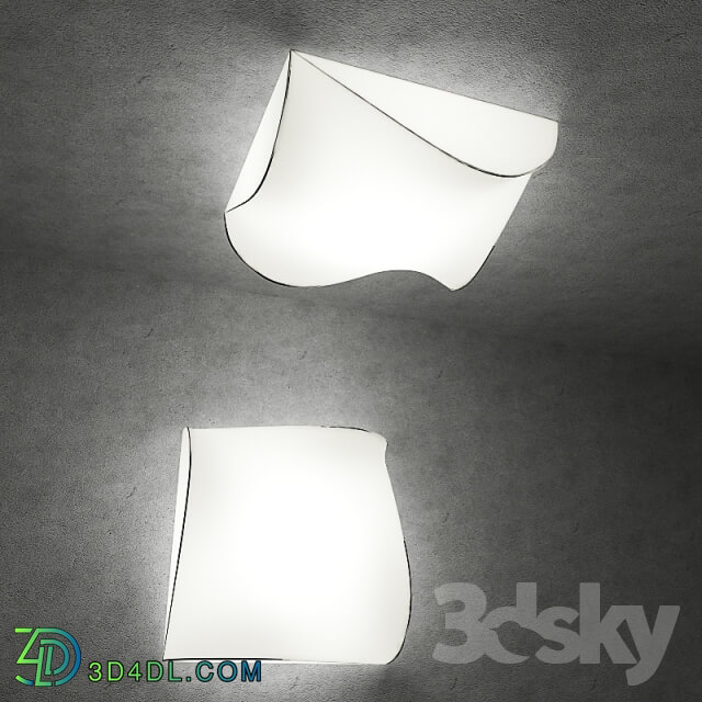 Ceiling light - CRYSTAL LIGHT Tissue Series - ALBA C142-2