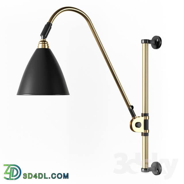 Wall light - Gubi BestLite BL6 Wall Lamp Brass