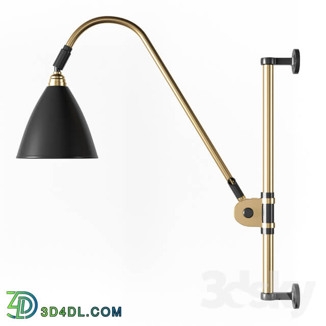 Wall light - Gubi BestLite BL6 Wall Lamp Brass