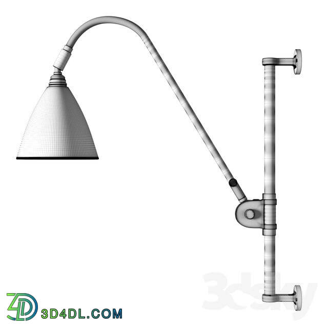 Wall light - Gubi BestLite BL6 Wall Lamp Brass