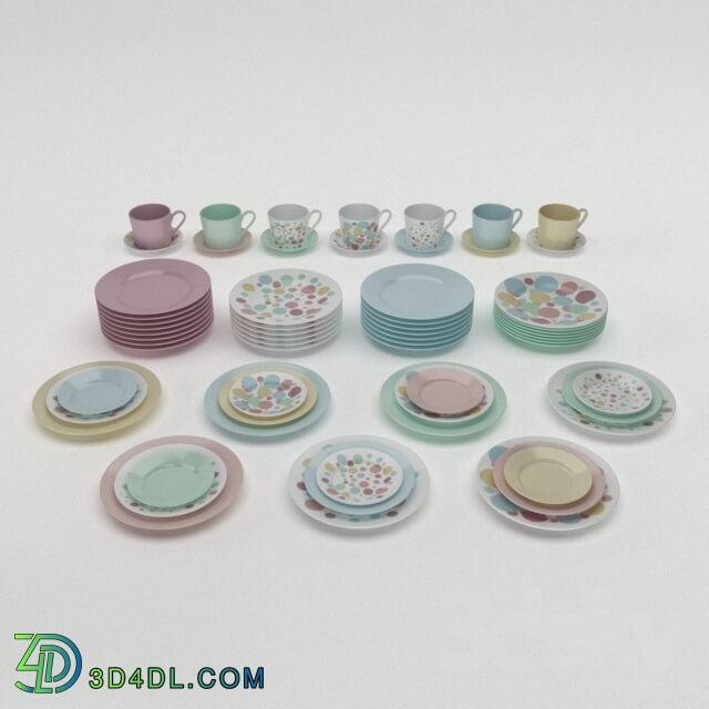 Tableware - Popi porcelain tableware