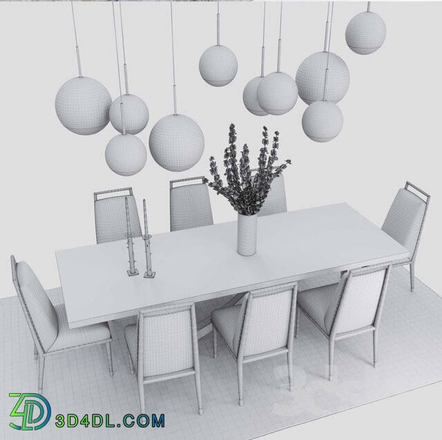 Table _ Chair - Urban Elegance set