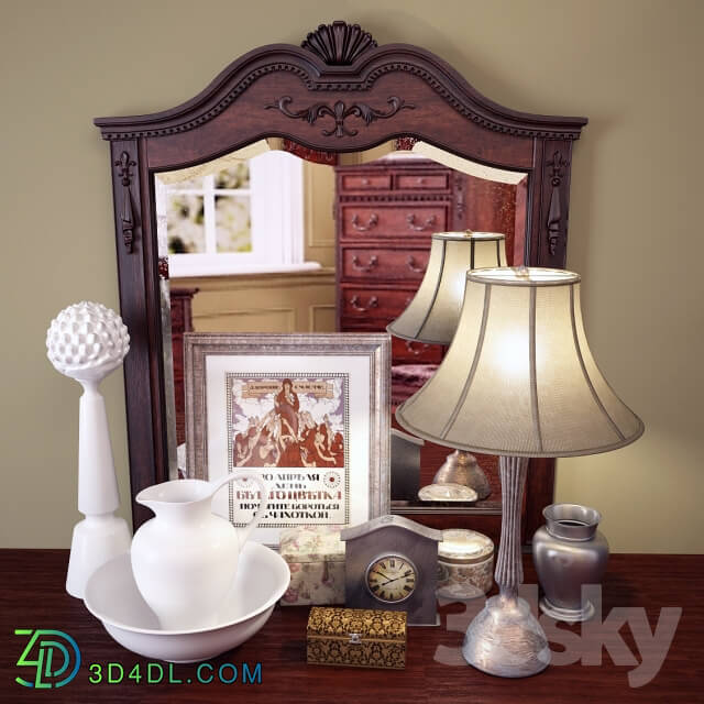 Decorative set - Decorative set for the bedroom