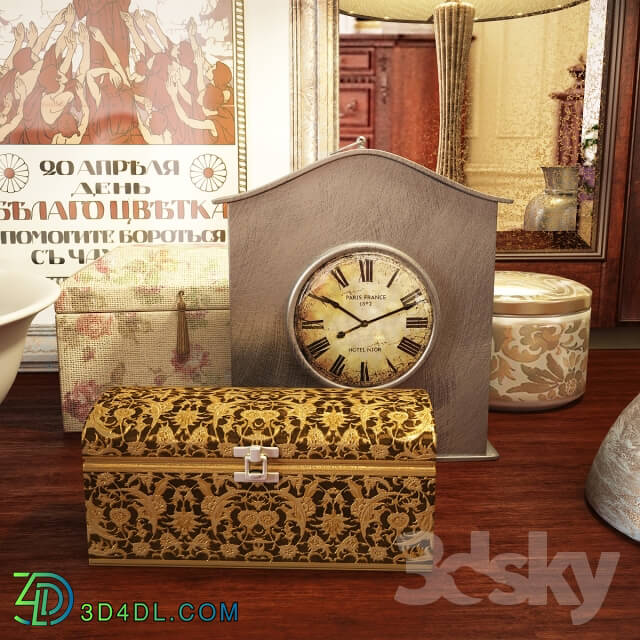 Decorative set - Decorative set for the bedroom