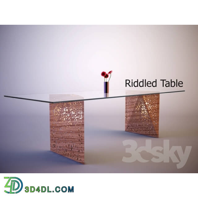 Table - HORM _ Riddled Table