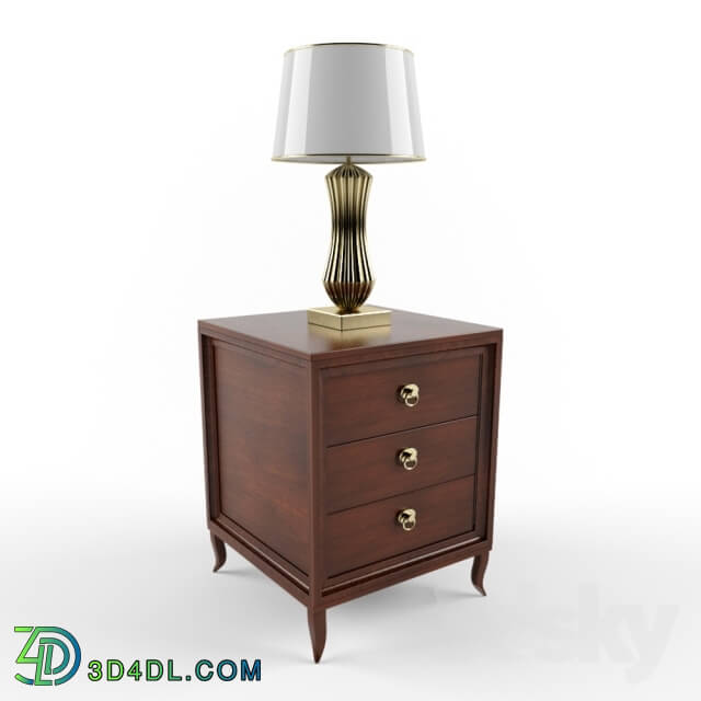 Sideboard _ Chest of drawer - TABLE WITH LAMP2