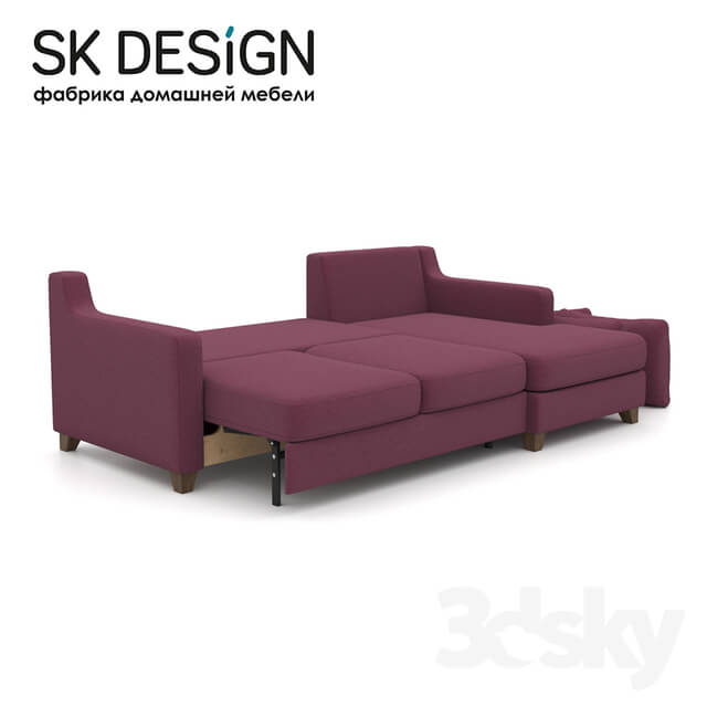 Sofa - OM Corner sofa bed Mendini EKL