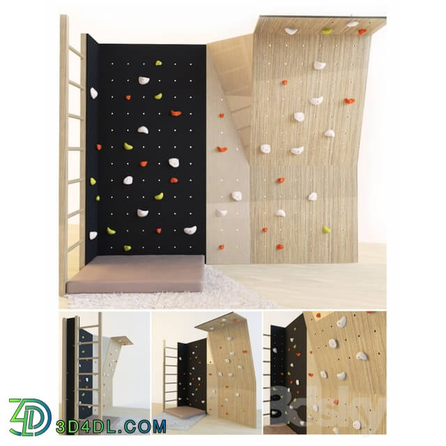 Sports - Home climbing wall