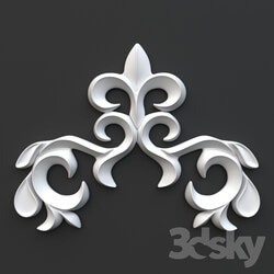 Decorative plaster - Kazakh Ornament 