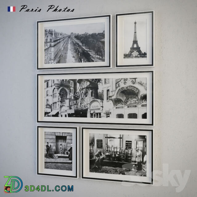 Frame - Old photos of Paris