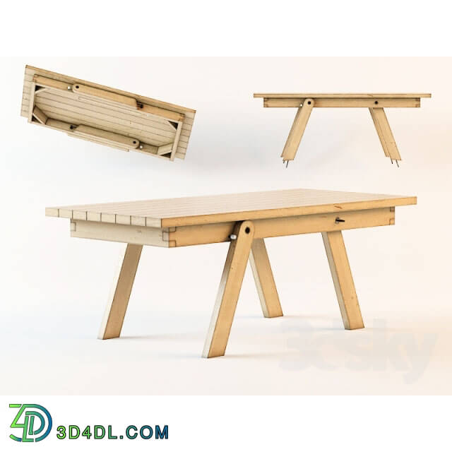 Table - Folding table-Workbench