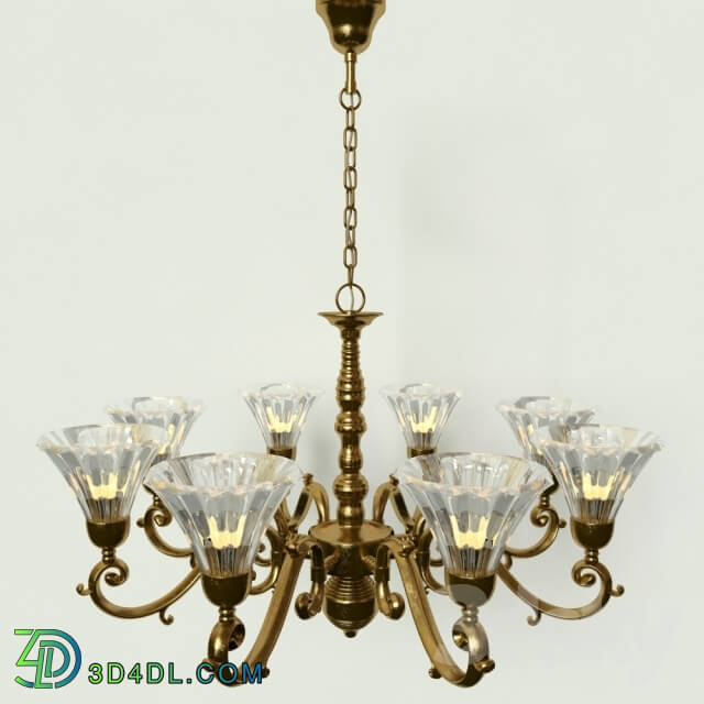 Ceiling light - Chandelier Arte Lamp A9440LM-8RB Lancaster