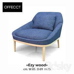 Arm chair - The chair OFFECCT _quot_Ezy wood_quot_ 