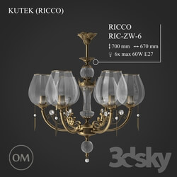 Ceiling light - KUTEK _RICCO_ RIC-ZW-6 
