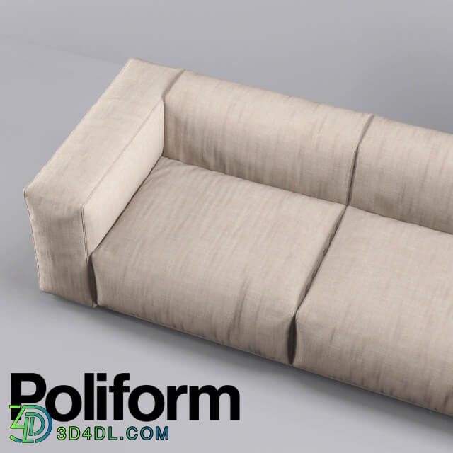 Sofa - Poliform Bolton Sofa Short