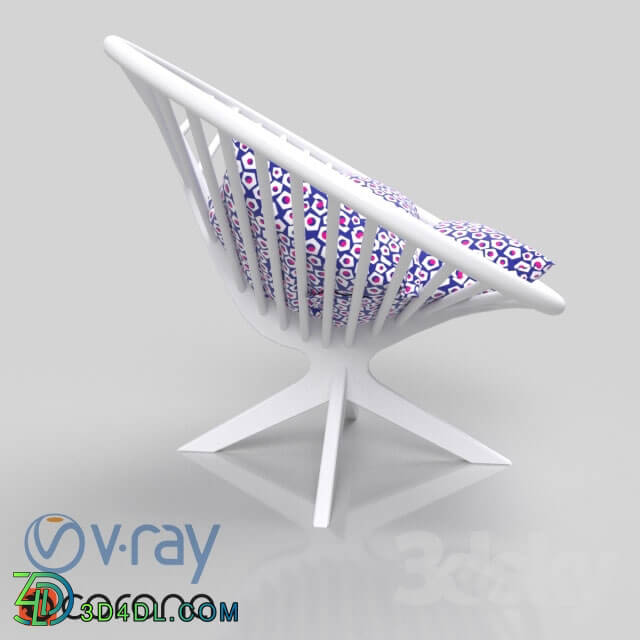 Arm chair - David Design Superstructure Easy Chair