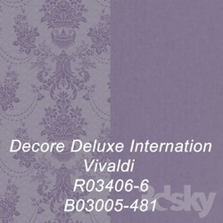 Wall covering - Seamless texture wallpaper factory Decor Deluxe Internation Vivaldi 