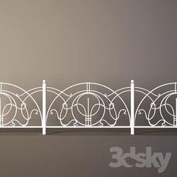 Other architectural elements - Wrought fence 