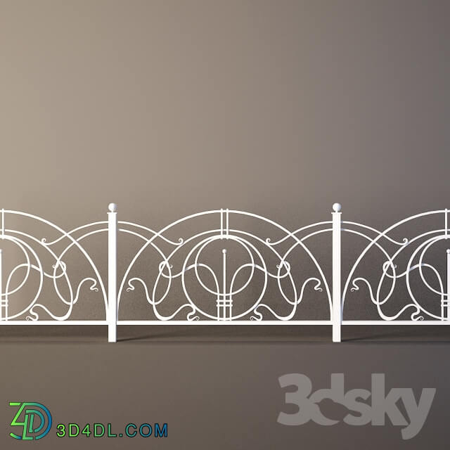 Other architectural elements - Wrought fence