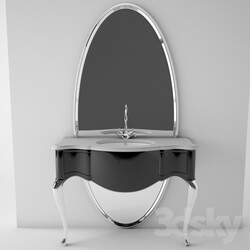 Bathroom furniture - Piano bath furniture Gamadecor 