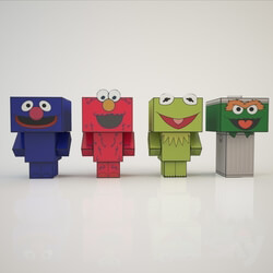 Toy - Cubeecraft - Muppets 