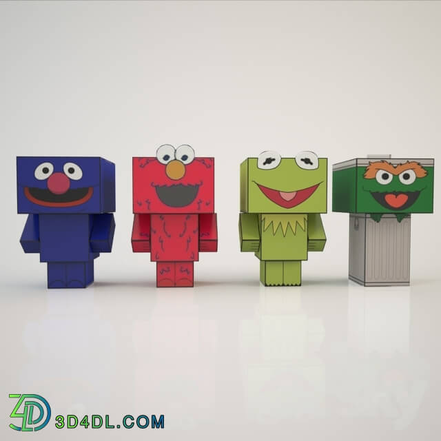 Toy - Cubeecraft - Muppets