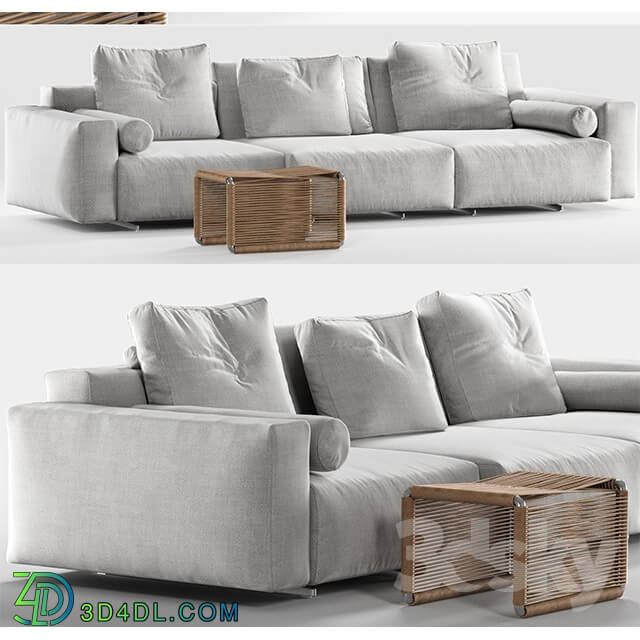 Sofa - Flexform Lario 88_ Flexform Tindari